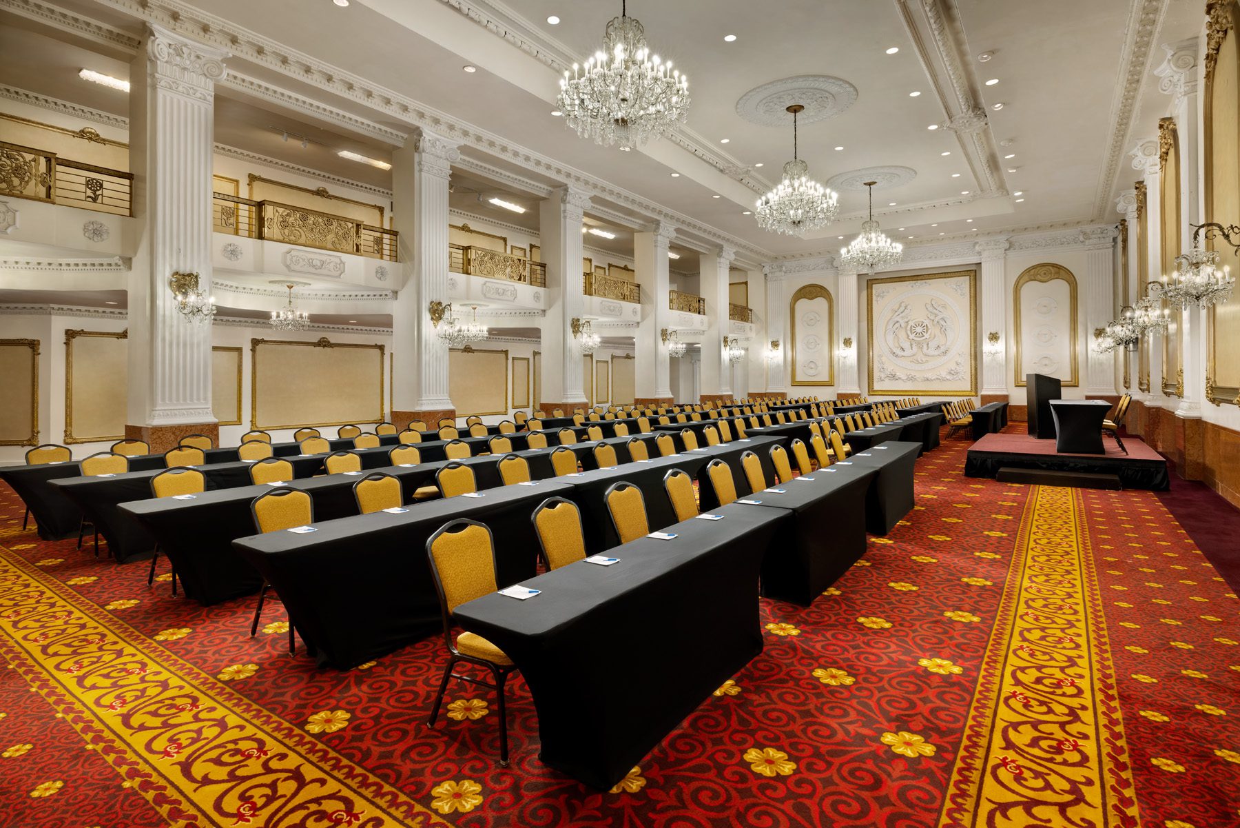 the new yorker ballroom for special events or large meeting groups