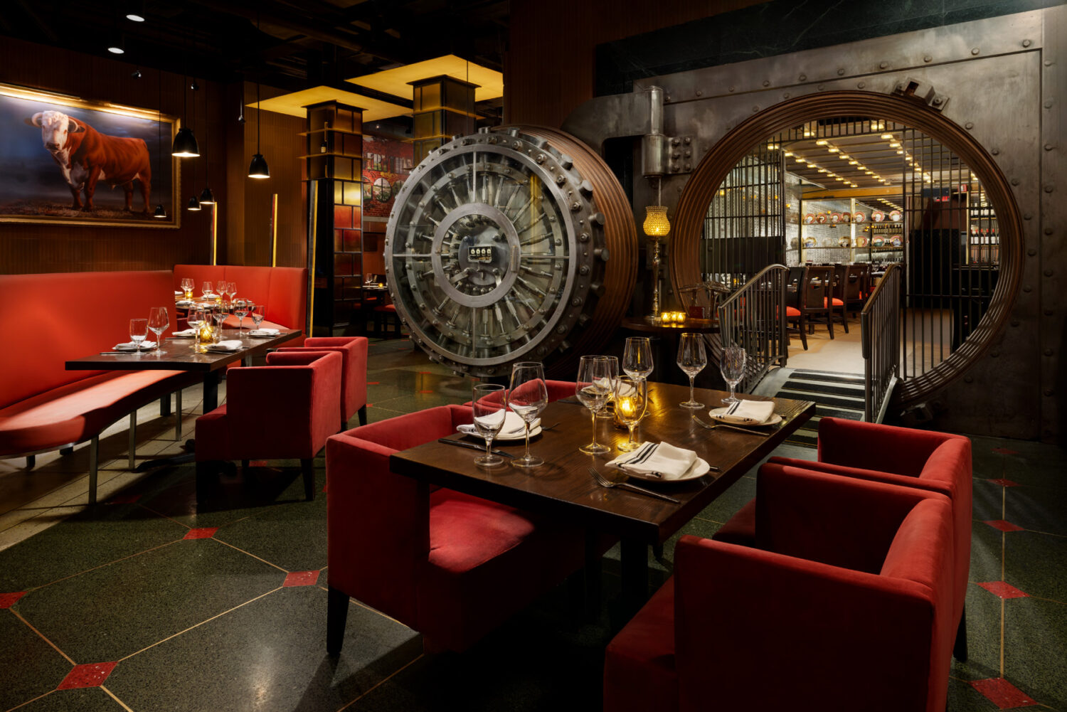 new yorker steakhouse in vault