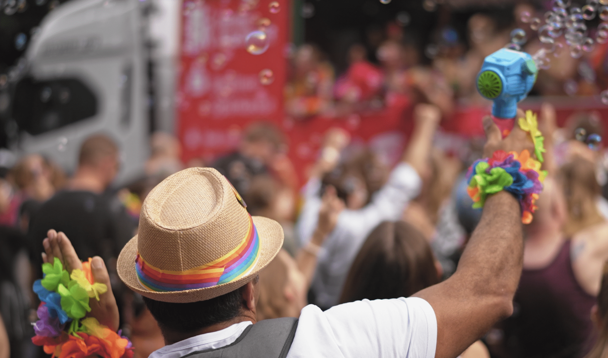 New York Pride event in manhattan
