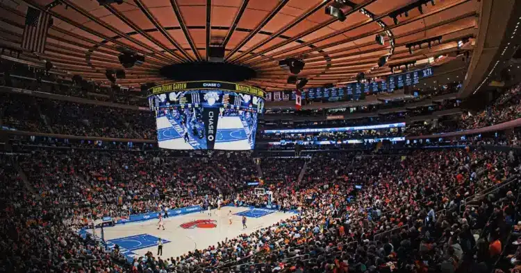 Sports being played at MSG